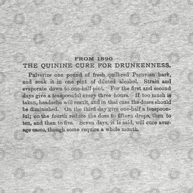 1890 Cure for Drunkkeness Front by EP